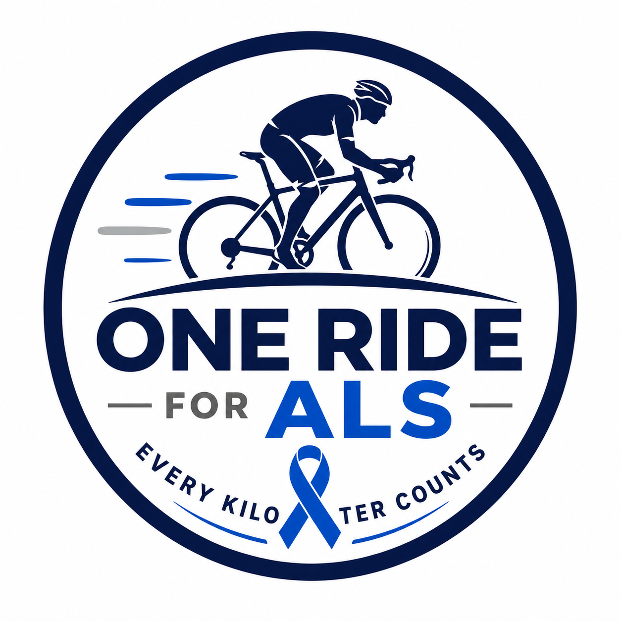 One Ride for ALS logo